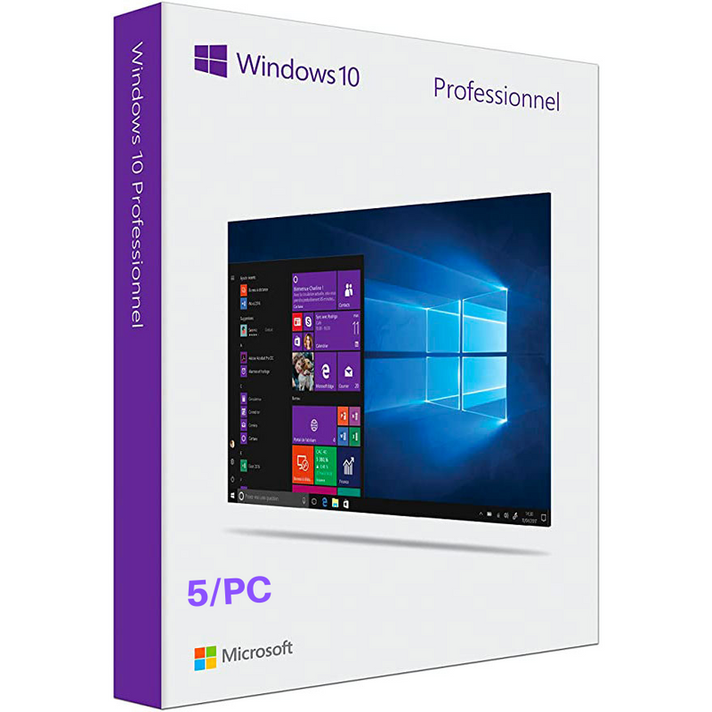 Windows 10 Professional 32/64 BIT - 5/PC ✔️ Delivery in Few Minutes ✔️